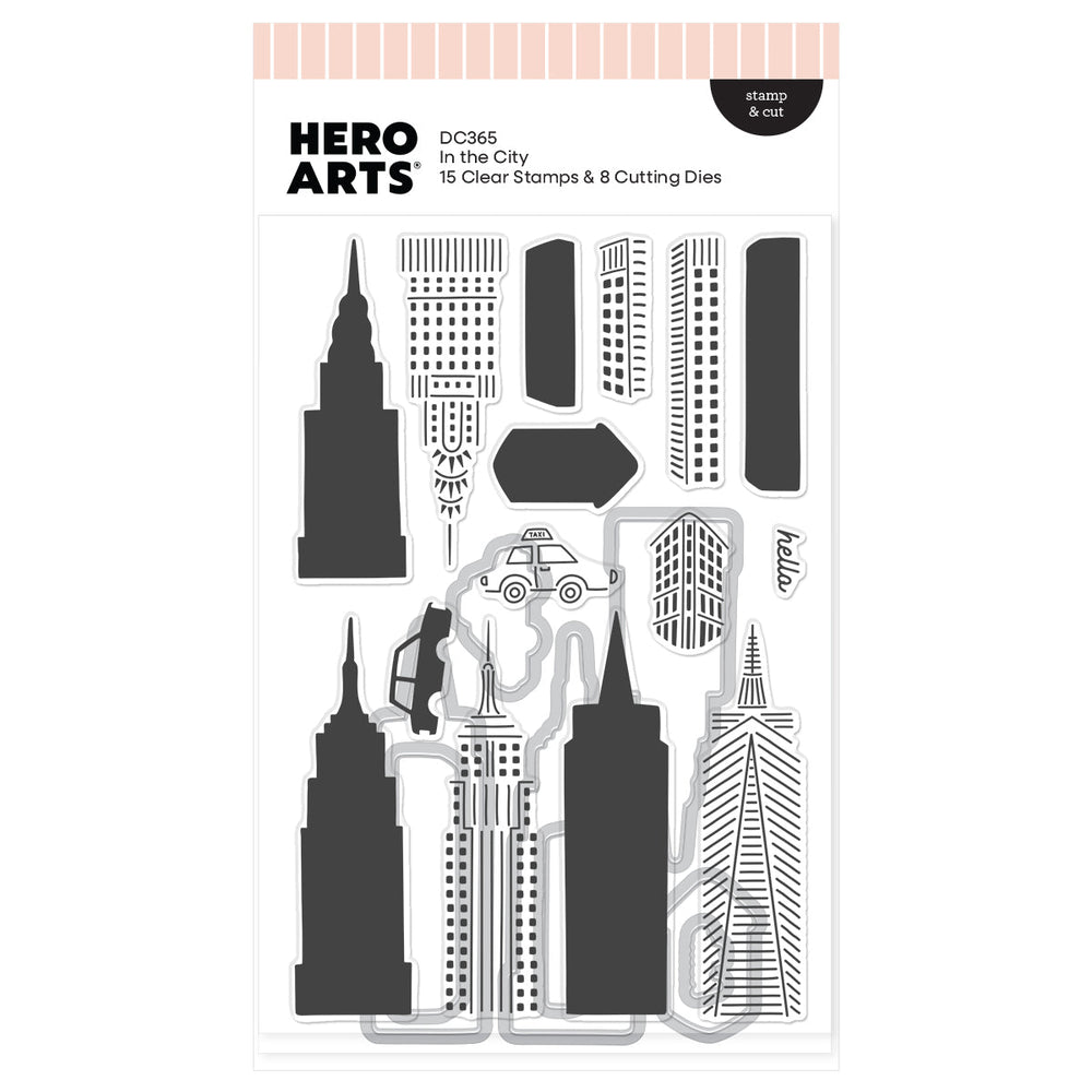 In the City Stamp & Cut Set