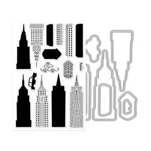 In the City Stamp & Cut Set