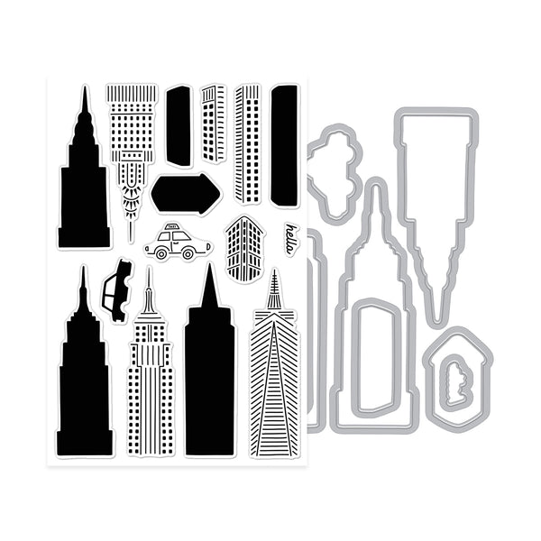 In the City Stamp & Cut Set