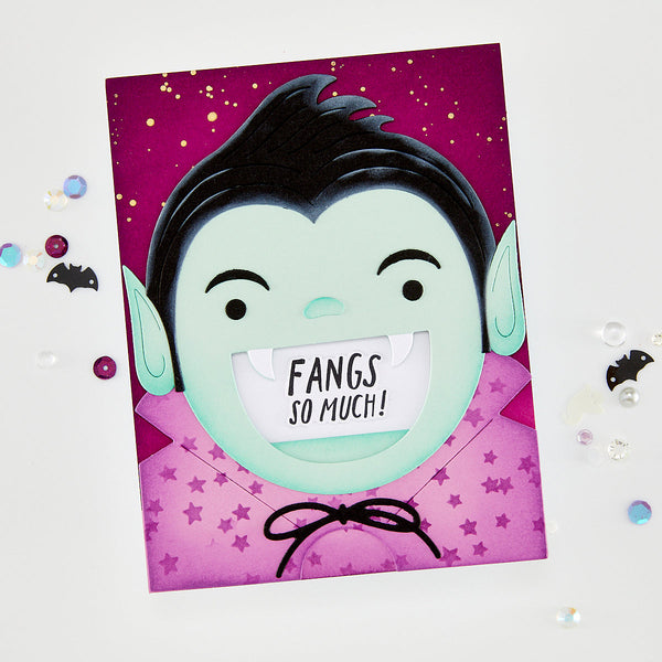 Hero Arts Bite Nite Stamp & Cut Set