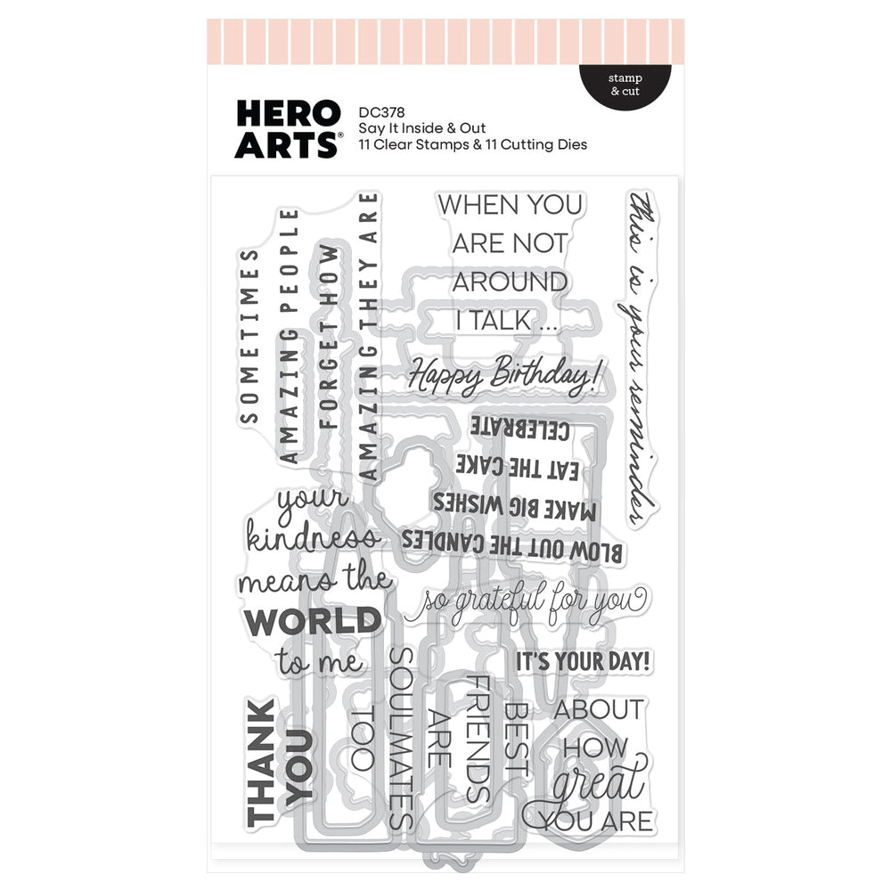 Say It With Style Stamp & Cut Bundle