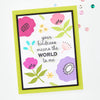 Hero Arts Say It Inside & Out Stamp & Cut