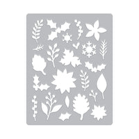 DF221 Winter Foliage Pattern Cover Plate (F)