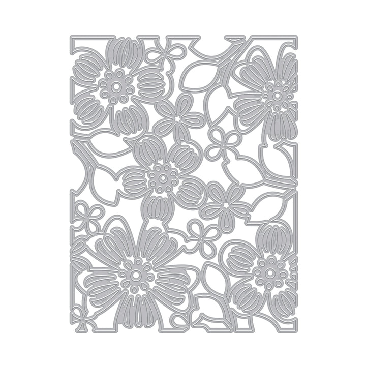 Floral Pattern Cover Plate Die from the Friendship Blooms Collection