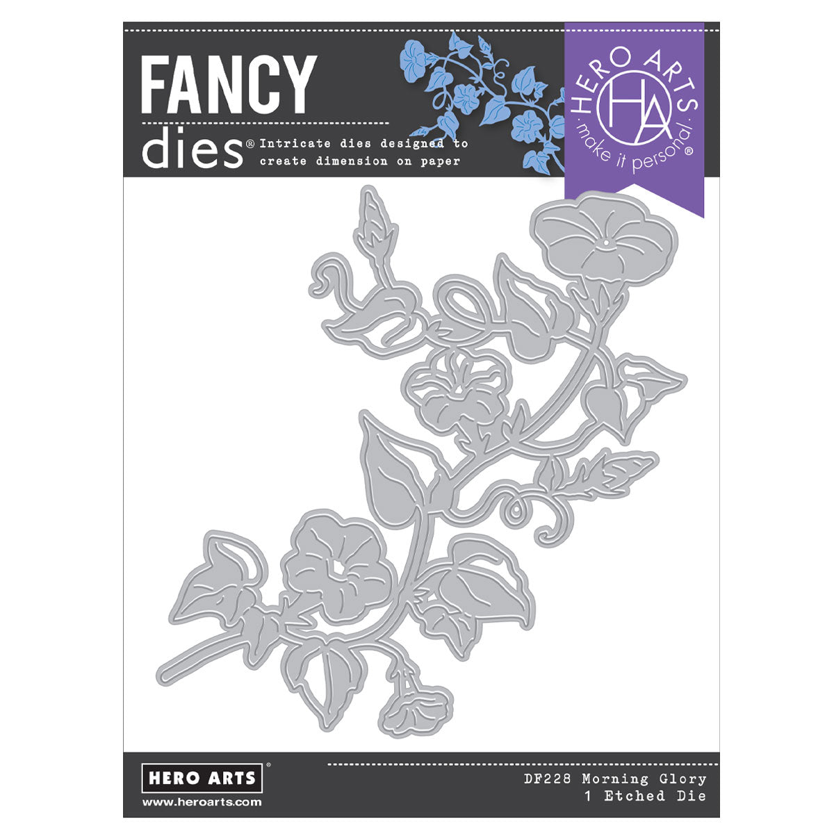 Hero Arts Morning Glory Fancy Die from the In The Garden