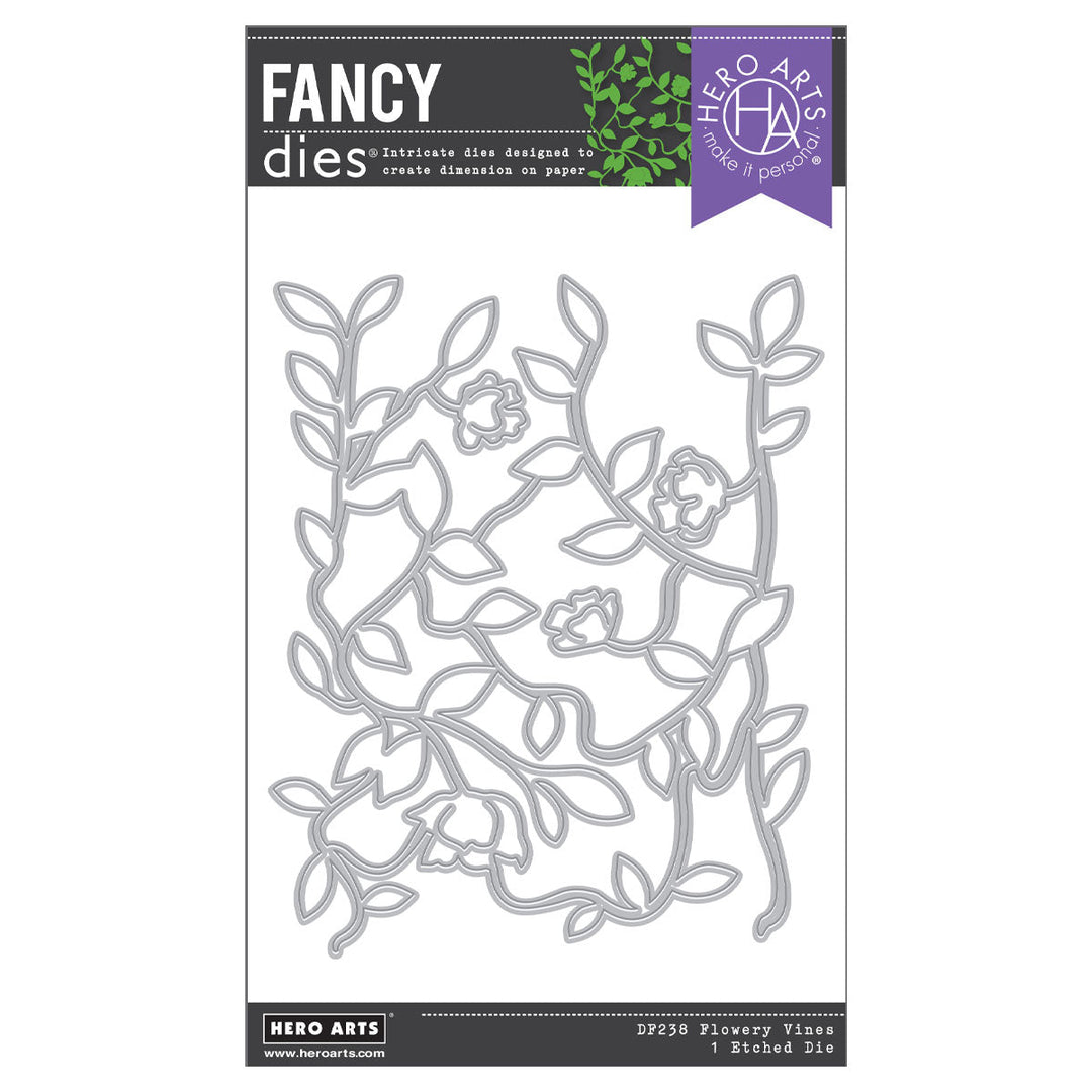 Flowery Vines Fancy Die from the In The Garden Collection