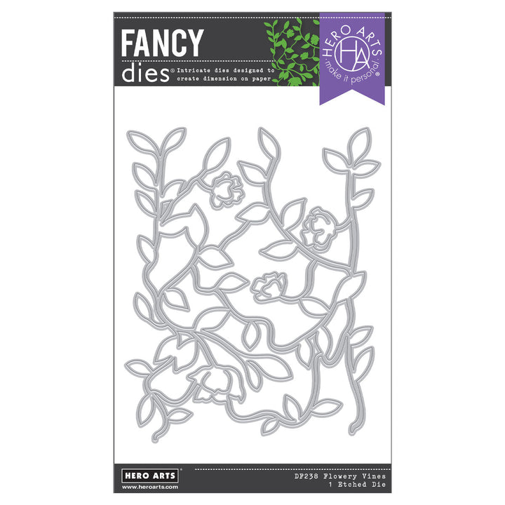 Flowery Vines Fancy Die from the In The Garden Collection