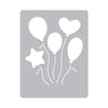 Hero Arts Balloons Cover Plate Die from the Let's Celebrate Collection