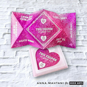 Folded Love Note Die Set