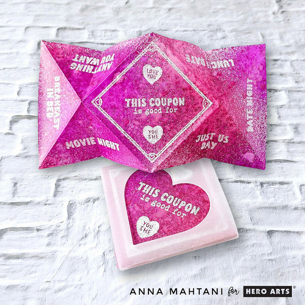 Folded Love Note Die Set