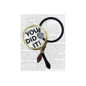 Magnifying Glass Die Set from the Case Closed Collection