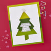 Modern Holiday Greetings Stamp & Cut Set