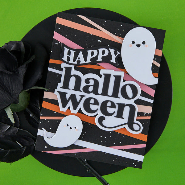 Happy Halloween Etched Dies