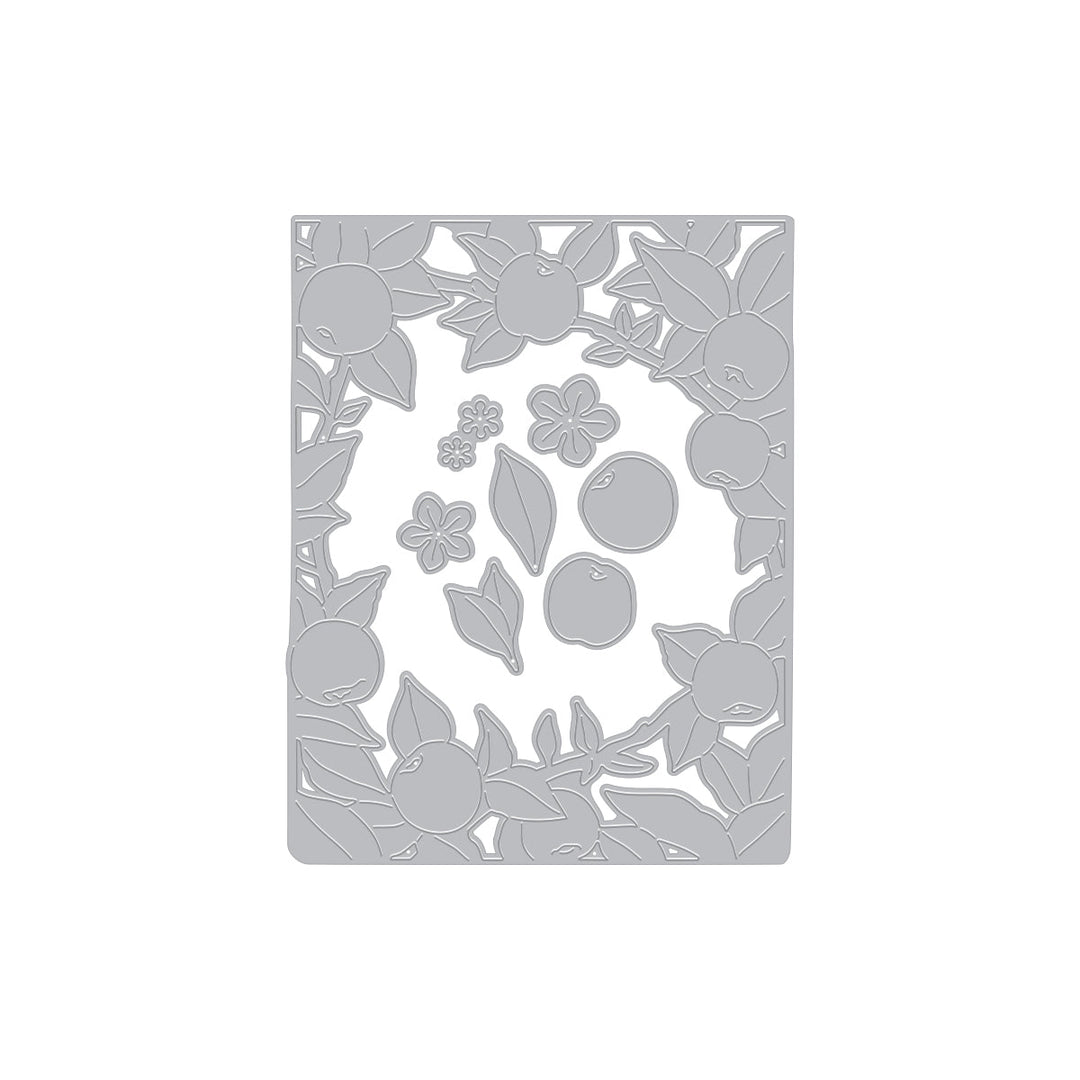 Apple Frame Etched Die Set