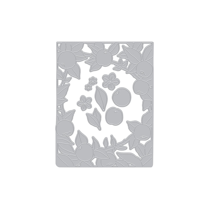 Apple Frame Etched Die Set