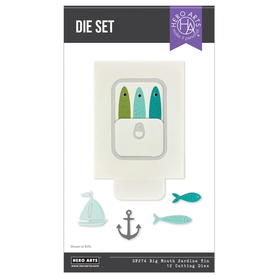 Big Mouth Sardine Die Set