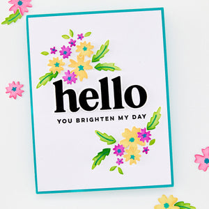 Hello Friend Clear Stamp Set
