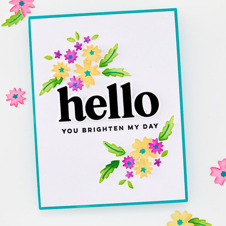 Hello Friend Clear Stamp Set