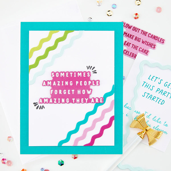 Hero Arts Say It Inside & Out Stamp & Cut