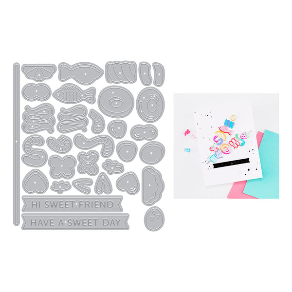 Candy Kebob Die Set by Carly Tee