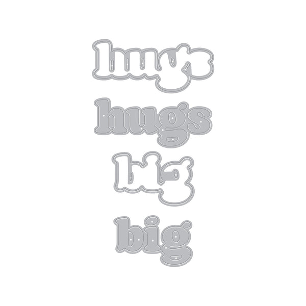 Big Hugs Die Set by Carly Tee