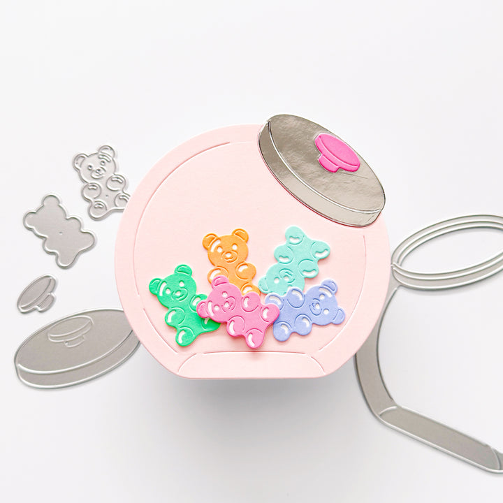 Penny Candy Jar Die Set by Carly Tee