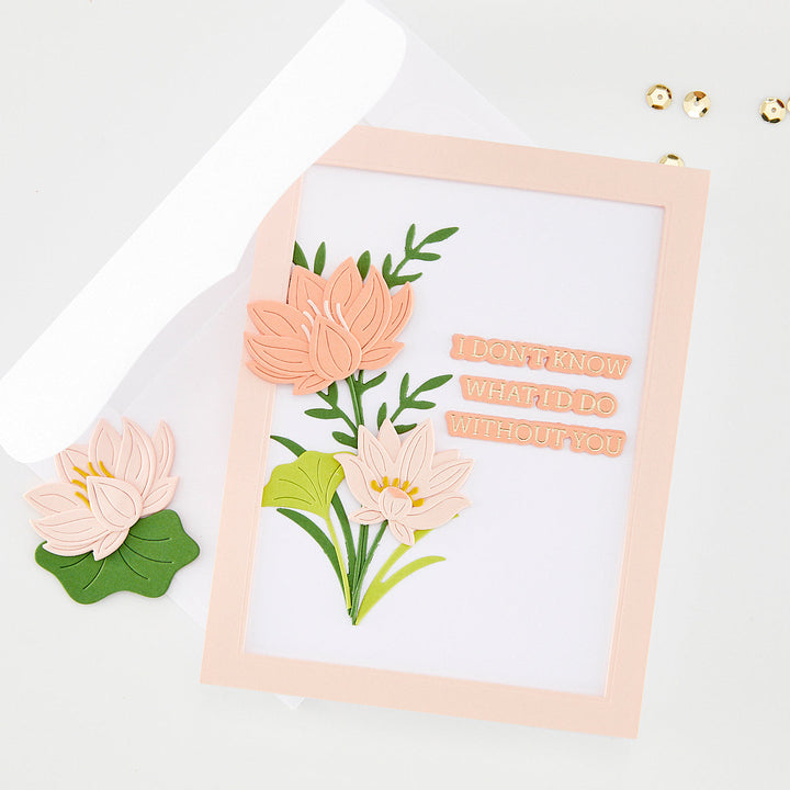 Lotus Flower Die Set