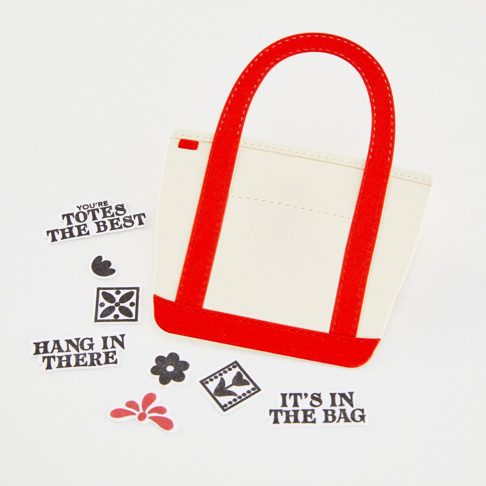 Totes the Best Stamp & Cut