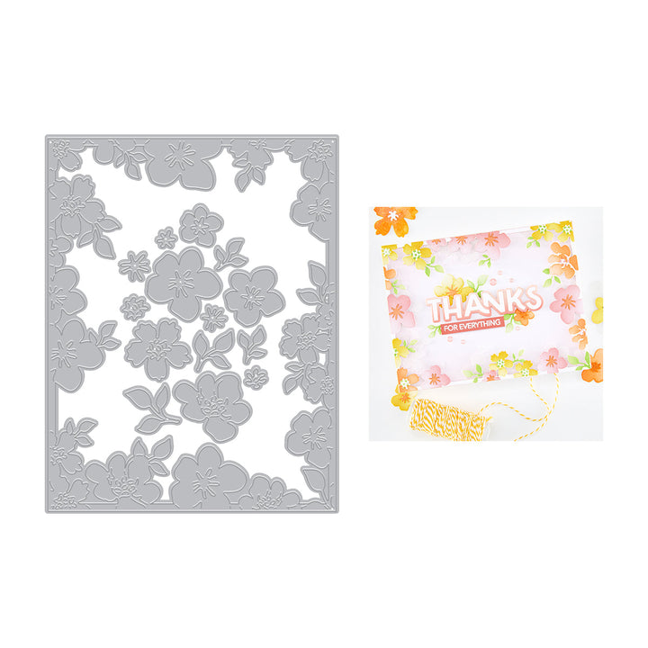 Floral Frame Die Set