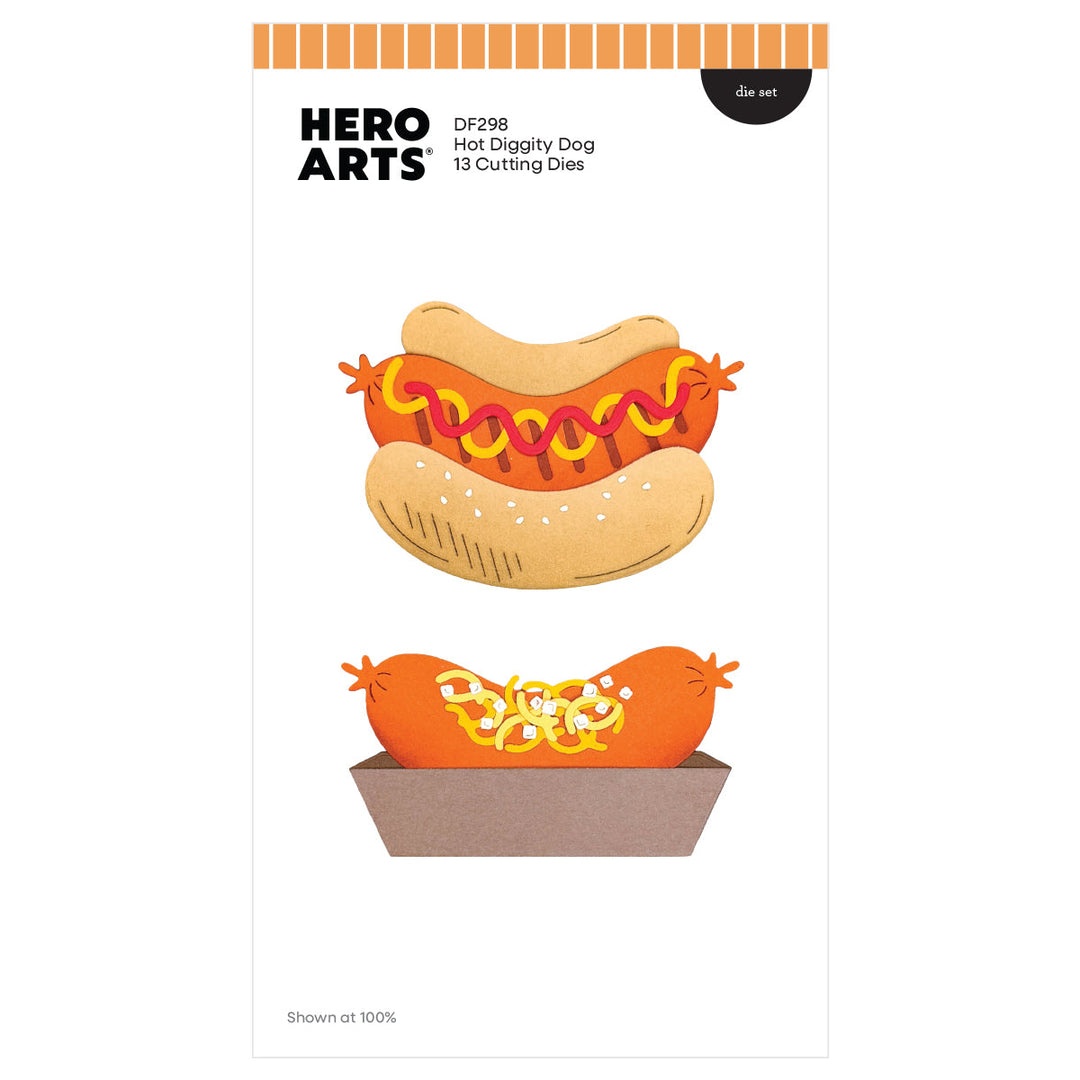Hot Diggity Dog Die Set