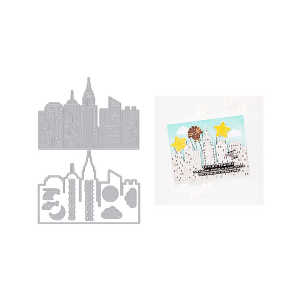 Oh What Fun City Skyline Die Set