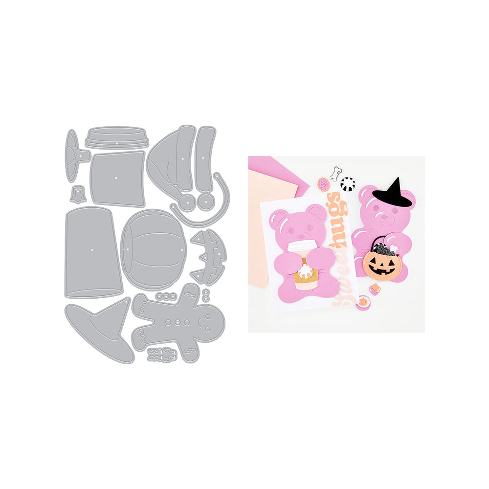 Bear Hugs Holiday Accessories Die Set by Carly Tee