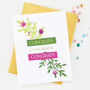 Say It With Style Letterpress + Foil and Die Bundle