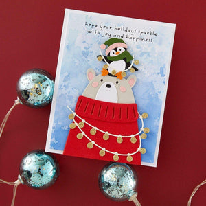 Festive Friends - Small Die of the Month
