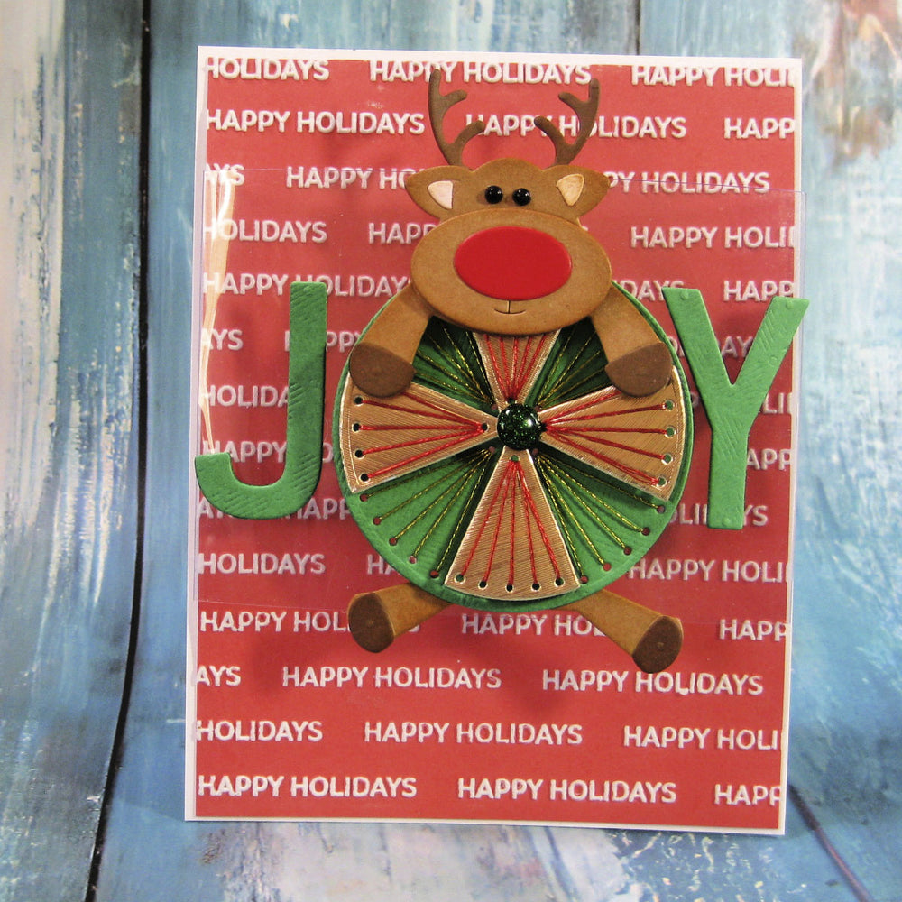 Peppermint Prancer - Stitching Die of the Month