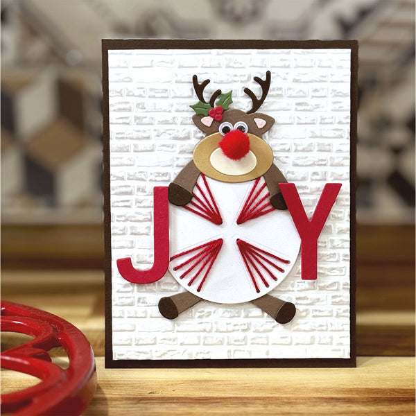 Peppermint Prancer - Stitching Die of the Month