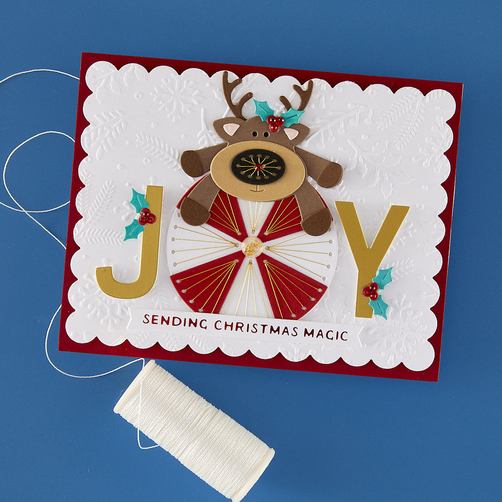 Peppermint Prancer - Stitching Die of the Month