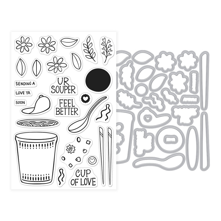 Cup of Love Stamp & Cut of the Month - December 2025