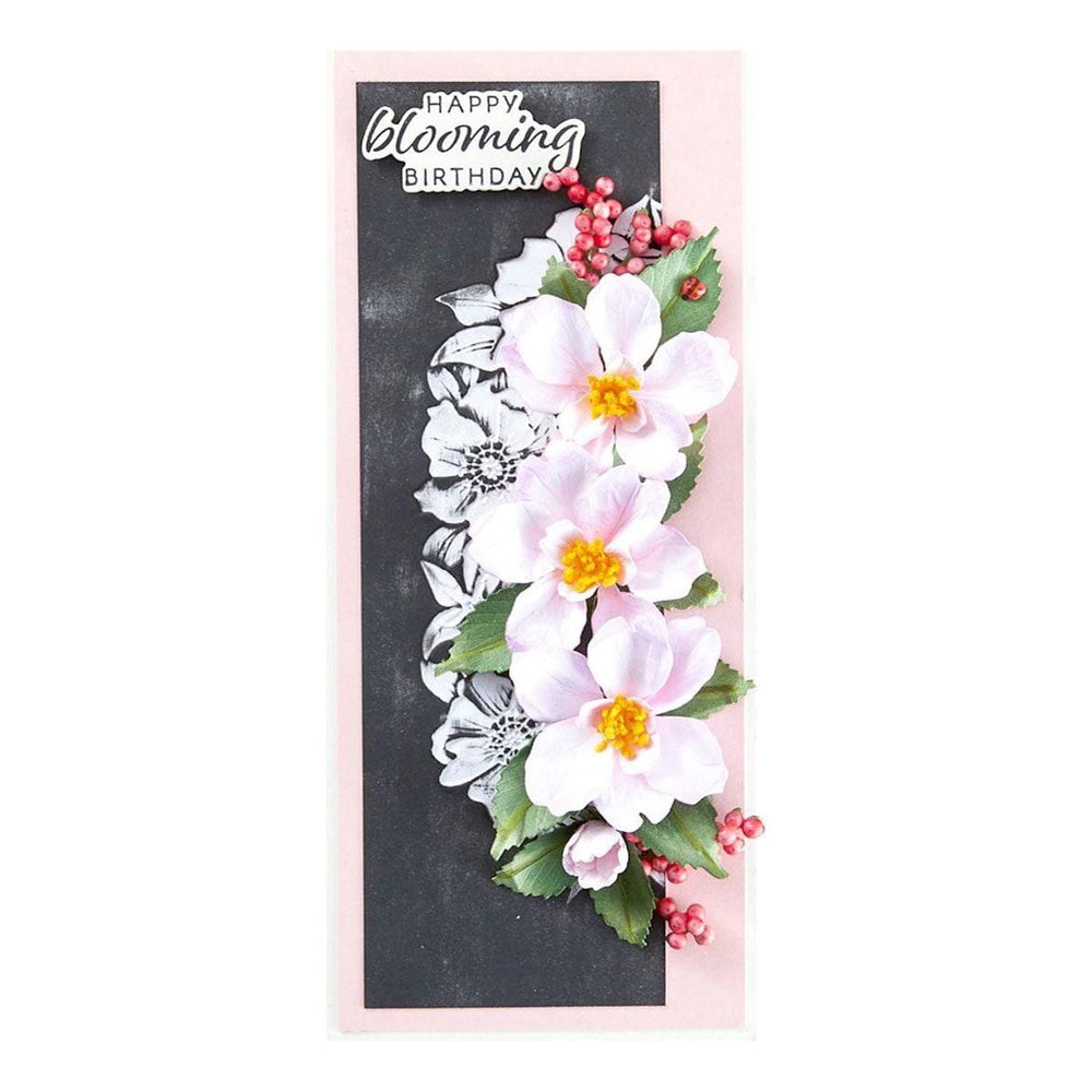 Nature's Botanical Wreath 3D Embossing Folder from the Nature's Botanical Garden Collection by Susan Tierney-Cockburn