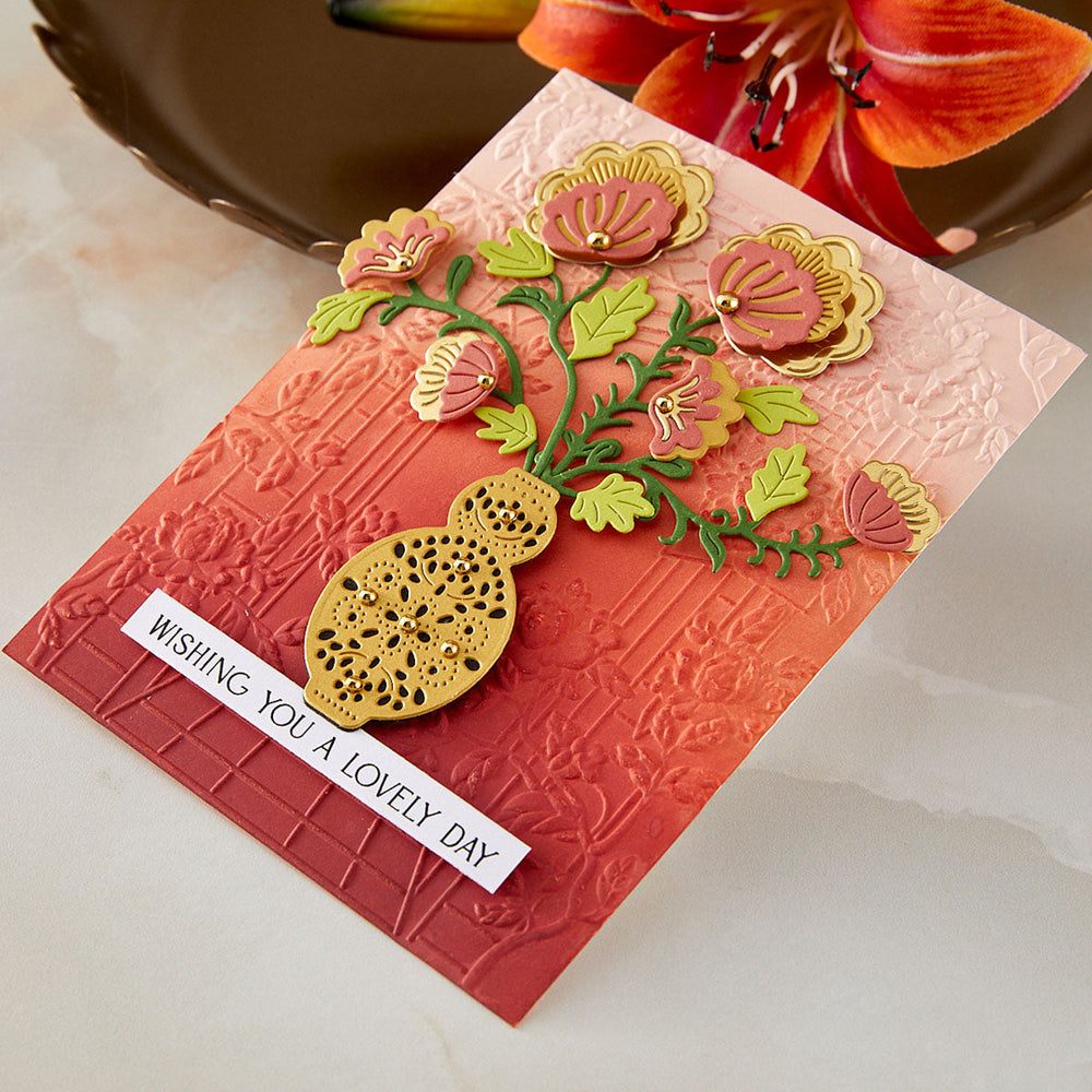 Regal Blooms Etched Dies
