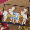 Stars and Fronds Frame 3D Embossing Folder by Dina Wakley