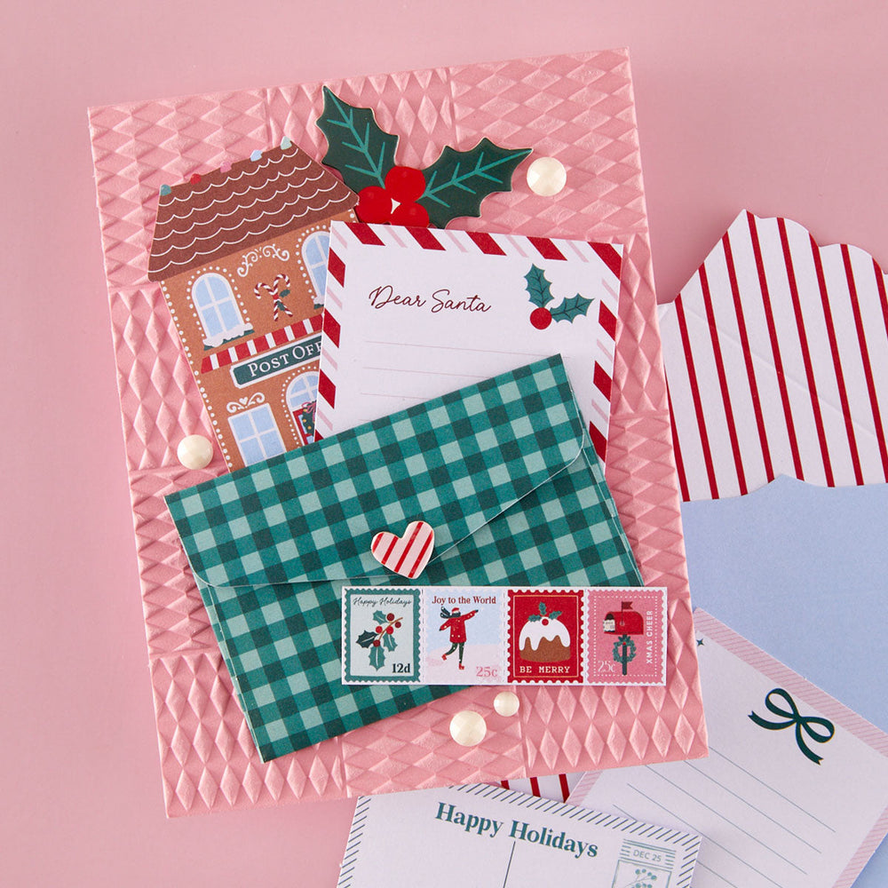 Dear Santa Postage Stamp Washi Tape