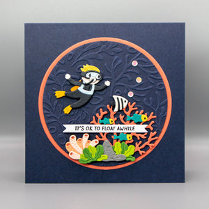 Coral Impression - Embossing Folder of the Month