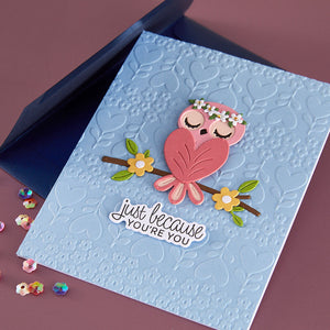 Sweet Stems- Embossing Folder of the Month