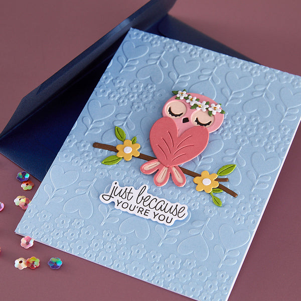 Sweet Stems- Embossing Folder of the Month