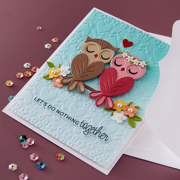 Sweet Stems- Embossing Folder of the Month