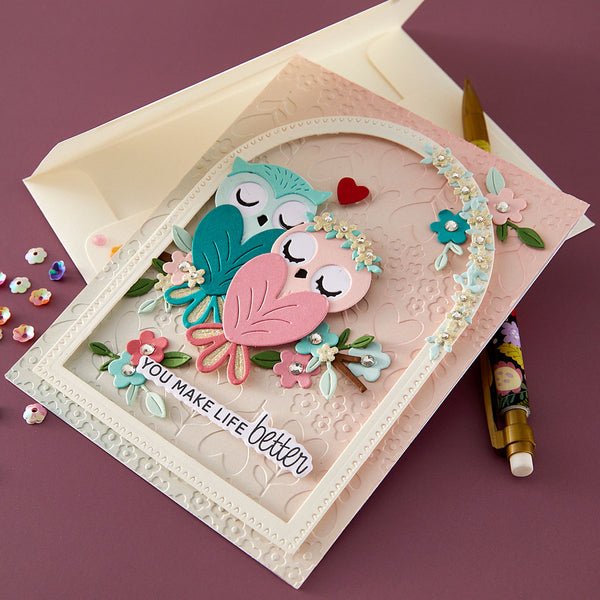 Sweet Stems- Embossing Folder of the Month