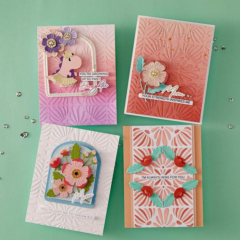 Mosaic Memories -  Embossing Folder of the Month