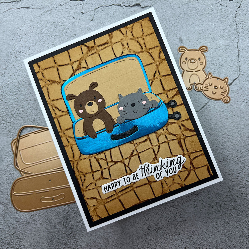Poolside - Embossing Folder of the Month
