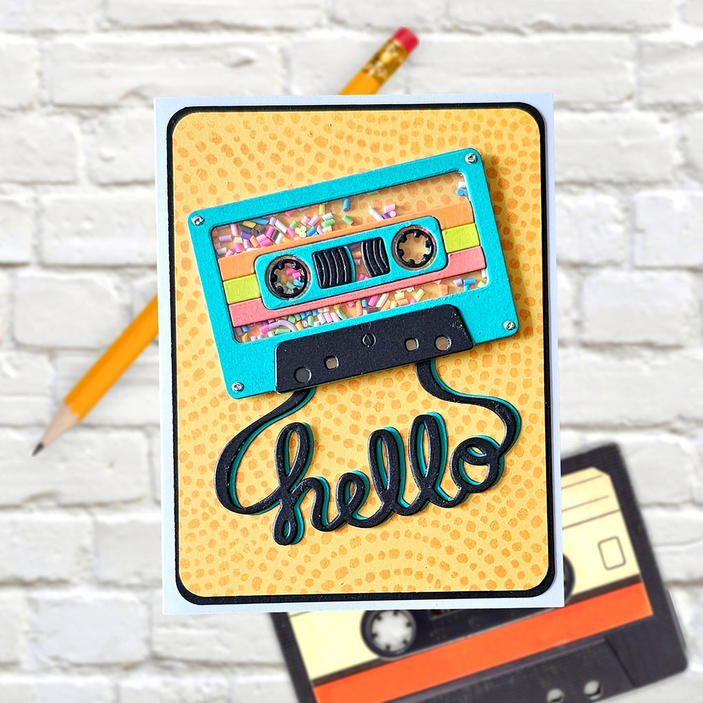 Mix Tape Die Set of the Month - July 2025 – Hero Arts